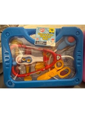 Doctor Set Toy - Blue Case with Medical Tools